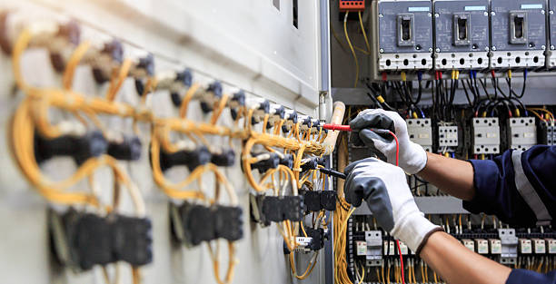 Professional Electrician technician working in Spring Green, WI